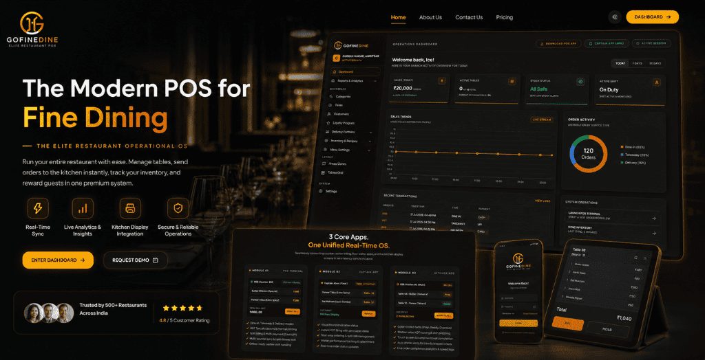 Sub-Second KOT Synchronization: How We Built GoFineDine POS